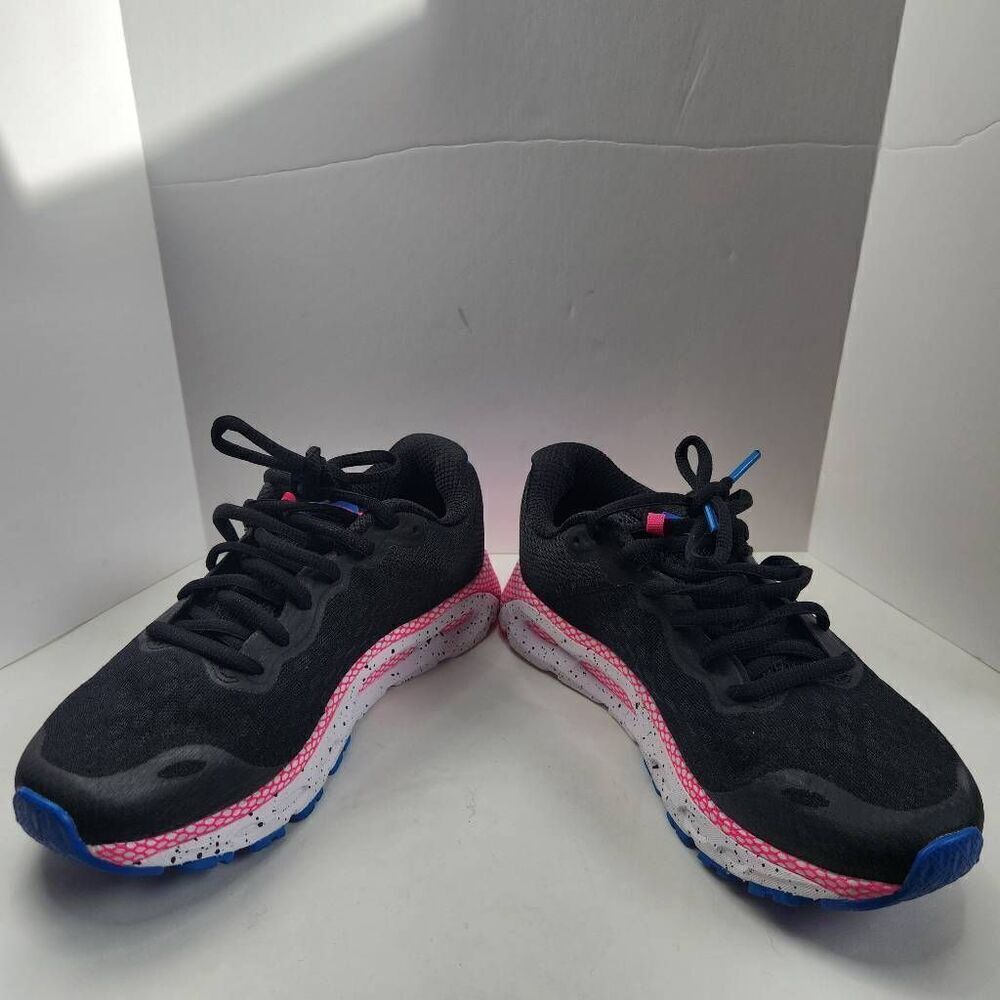 Under Armour Womens Black Lace Up Running Shoes Hovr Infinite 3 Size 6.5